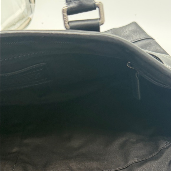 Black Leather Men's Bag - Picture 10 of 14